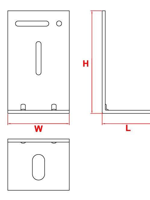 L Braket Tekli