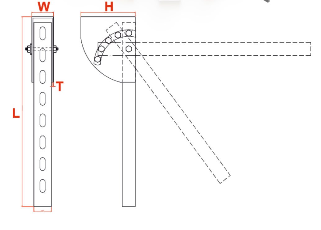 Adjustable Surface Anchor